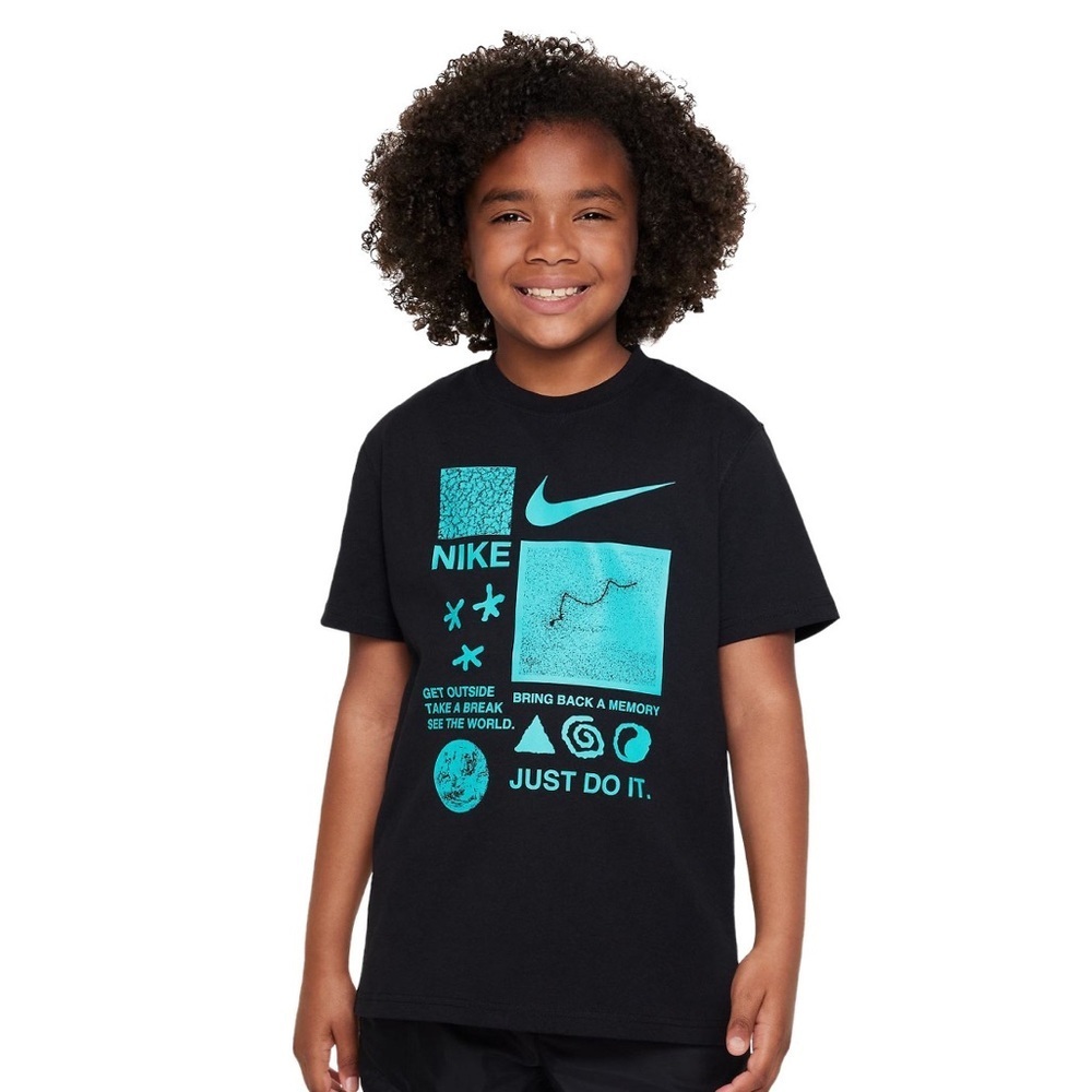 Nike Youth Boys Sportswear Logo T-Shirt Size medium